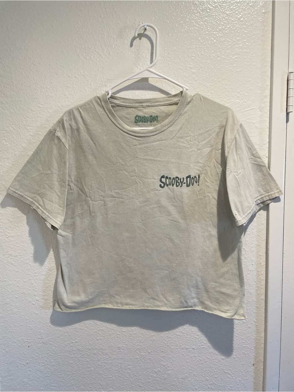 Scooby-Doo Official Licensed Boxy DIY Crop Tee M